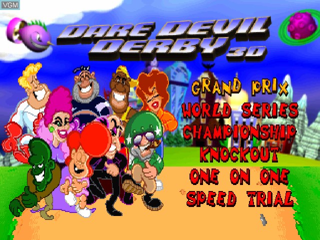 بازی Dare Devil Derby 3D برای PS1