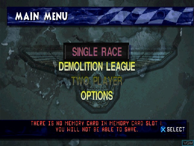بازی Demolition Racer برای PS1