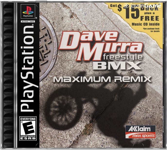 بازی Dave Mirra Freestyle BMX Maximum Remix برای PS1