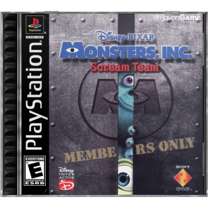 بازی Disney-Pixar Monsters, Inc. Scream Team برای PS1