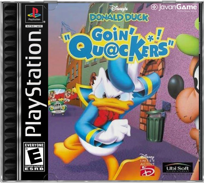 بازی Disneys Donald Duck Goin Quackers برای PS1