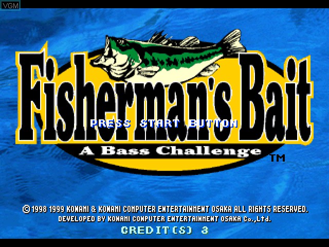 بازی Fishermans Bait A Bass Challenge برای PS1
