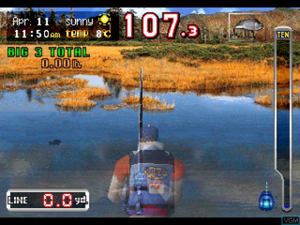 بازی Fishermans Bait 2 Big Ol Bass برای PS1