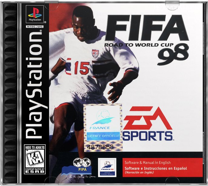 بازی FIFA Road to World Cup 98 برای PS1