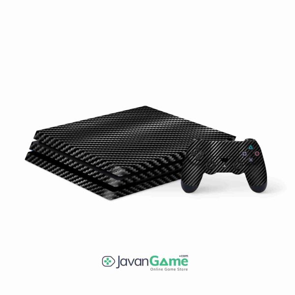 اسکین PS4 Pro طرح Black Carbon Fiber