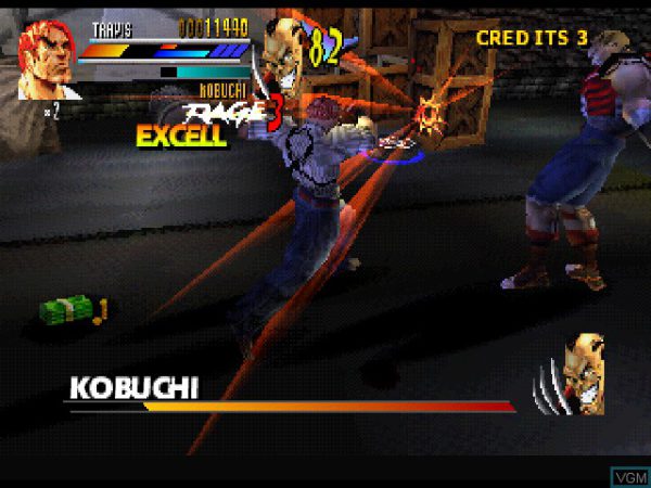 بازی Gekido Urban Fighters برای PS1