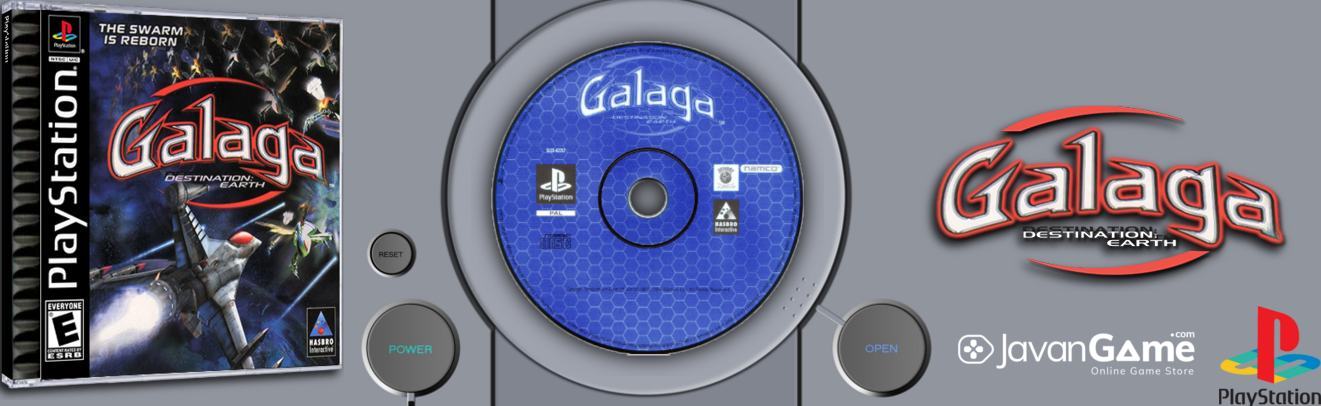 بازی Galaga Destination Earth برای PS1