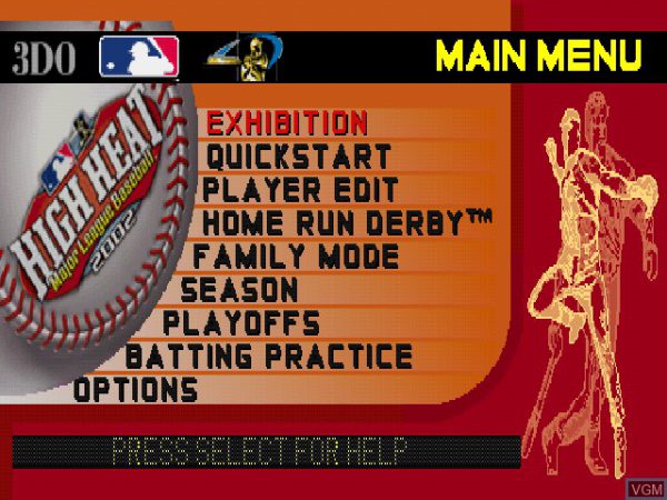 بازی High Heat Major League Baseball 2002 برای PS1