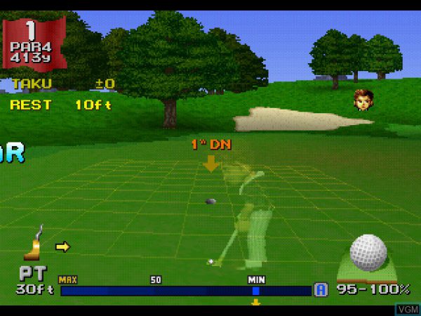 بازی Hot Shots Golf برای PS1