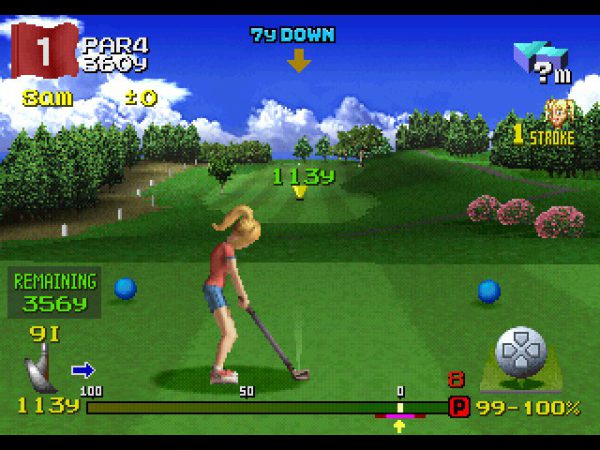 بازی Hot Shots Golf 2 برای PS1