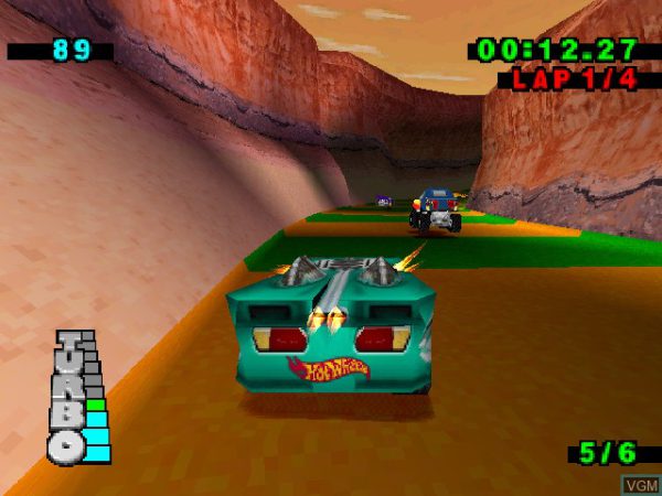 بازی Hot Wheels Turbo Racing برای PS1