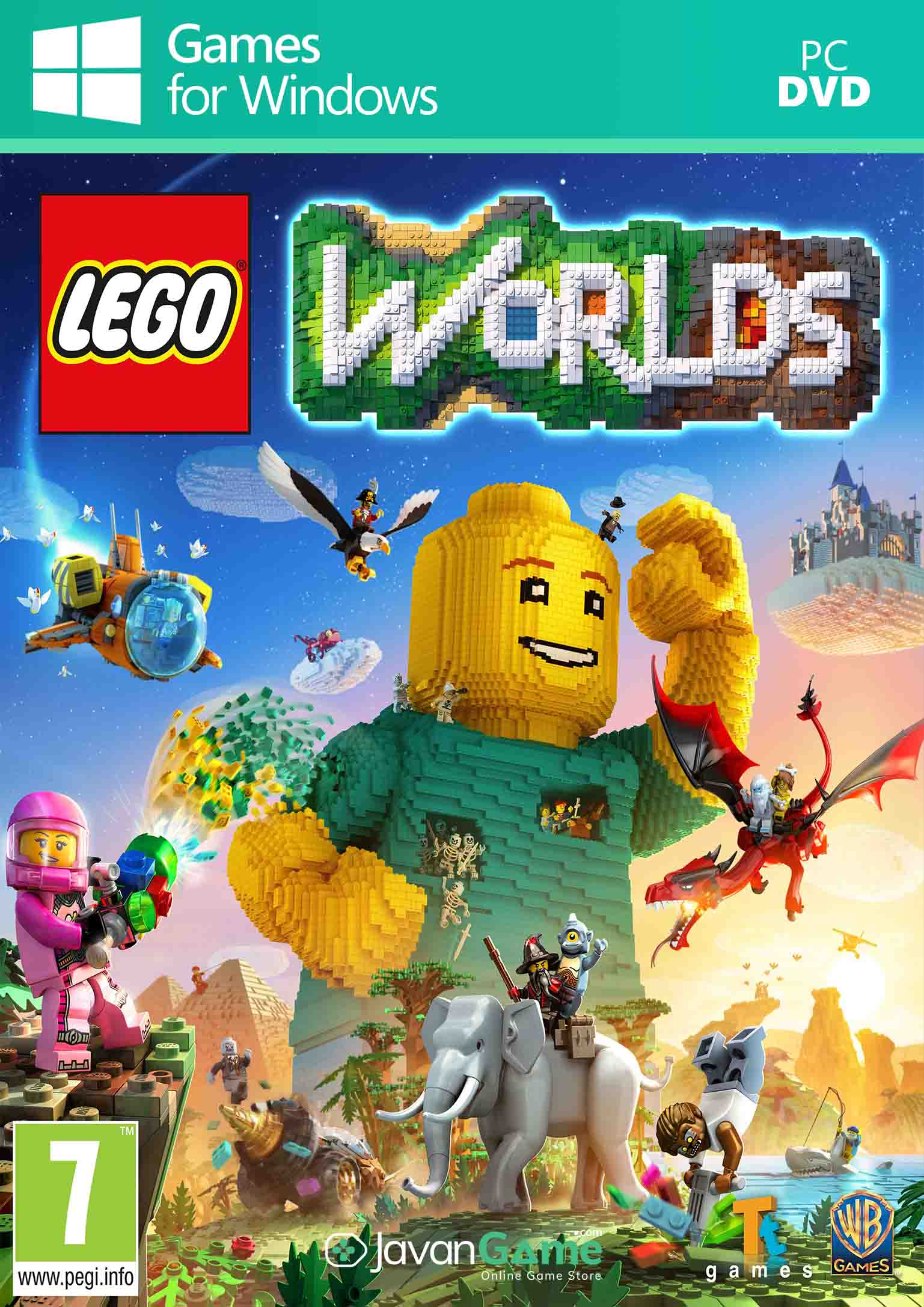 بازی LEGO Worlds برای PC