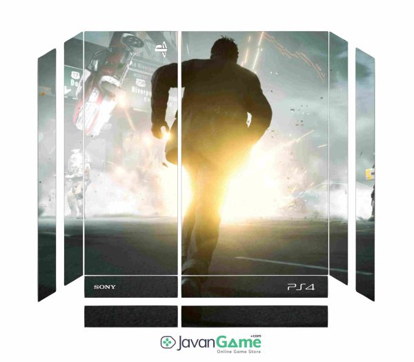 اسکین PS4 Fat طرح Quantum Break One Game