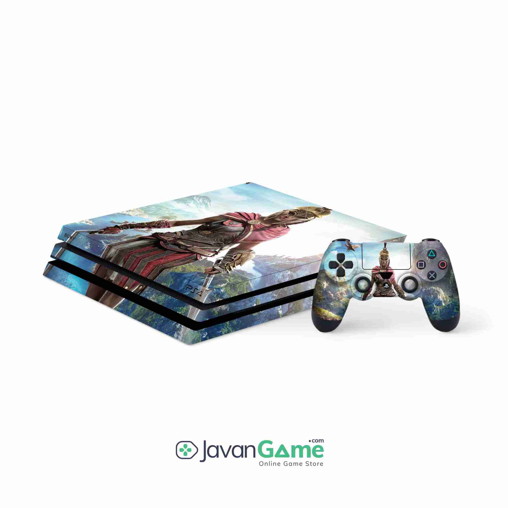 اسکین PS4 Pro طرح Assassins Creed Odyssey 001