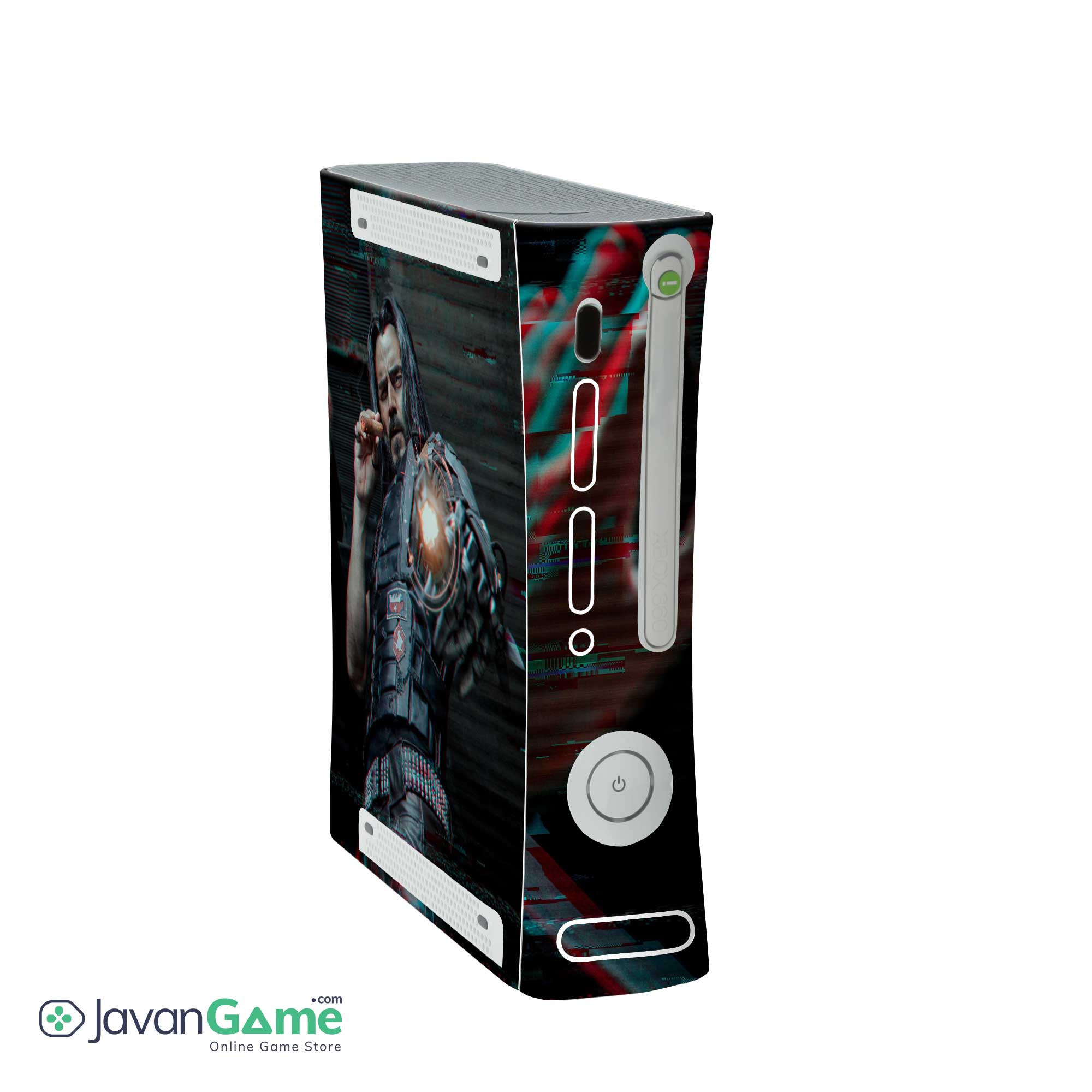 اسکین Xbox 360 Arcade طرح Cyberpunk 2077 Cosplay 19
