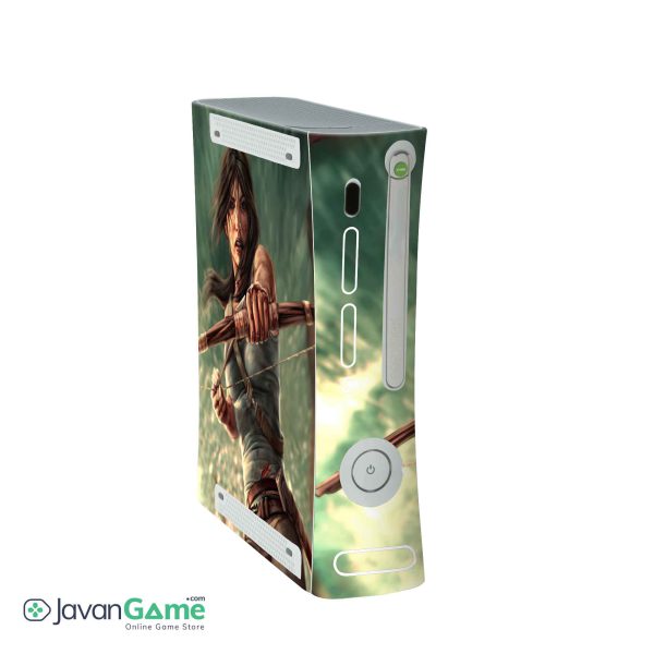 اسکین Xbox 360 Arcade طرح Lara Croft With Bow And Arrow 01