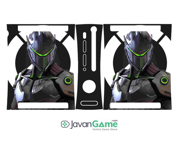 اسکین Xbox 360 Arcade طرح Genji Overwatch Redesign Ky