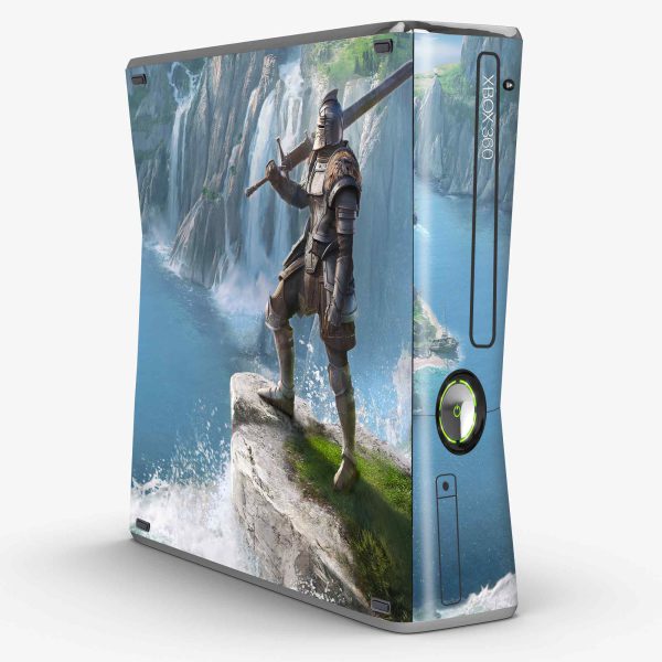 اسکین Xbox 360 Slim طرح The Elder Scrolls Online High Isle Legacy Of The Bretons 7y