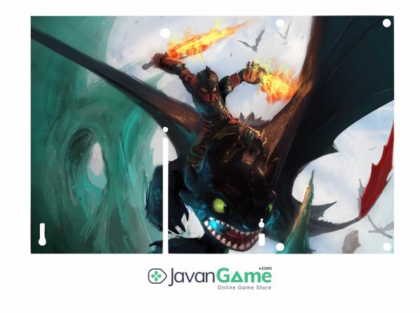 اسکین Xbox Series X طرح How To Train Your Dragon The Hidden World St