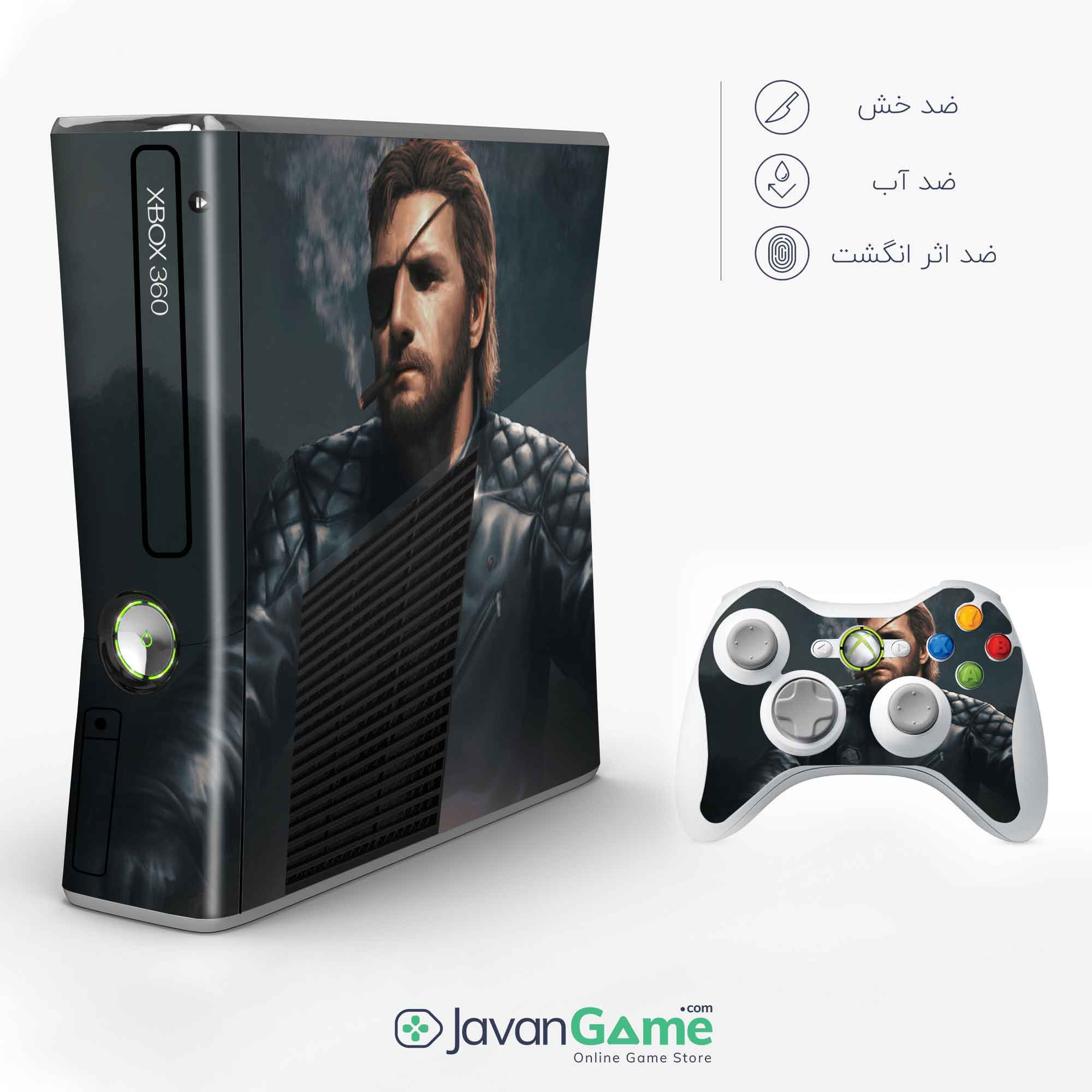 اسکین Xbox 360 Slim طرح Metal Gear Solid V The Phantom Pain Fan Lg