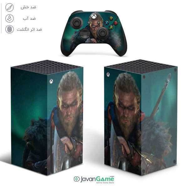 اسکین Xbox Series X طرح Ragnar Lothbrok Assassins Creed Valhalla Qs