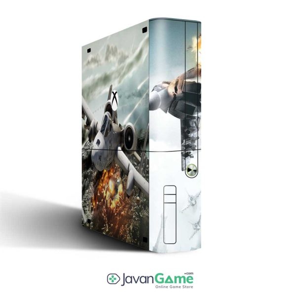 می‌توانید به راحتی اسکین Xbox 360 Super Slim طرح TOM CLANCYS HAWX را بر روی ایکسباکس 360 خود اعمال کنید و به راحتی