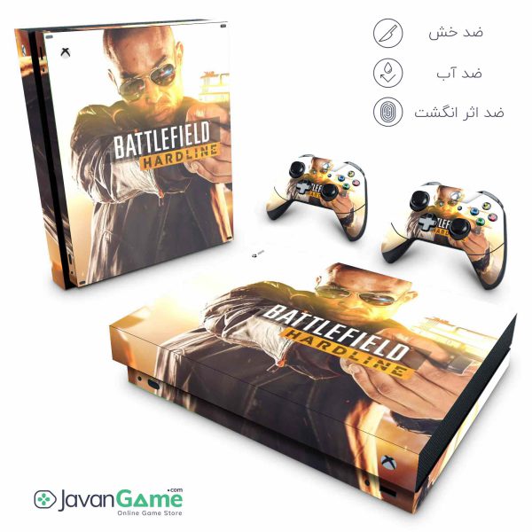 اسکین Xbox One X طرح BATTLEFIELD HARDLINE