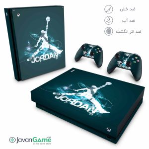 اسکین Xbox One X طرح Air Jordan Flight