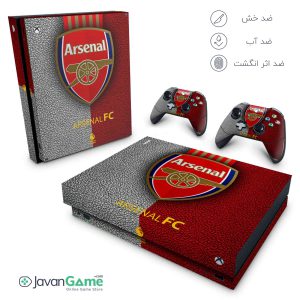 اسکین Xbox One X طرح Arsenal Football Club