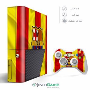 اسکین Xbox 360 Super Slim طرح Barcelona