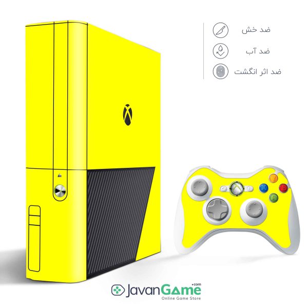 اسکین Xbox 360 Super Slim طرح Yellow
