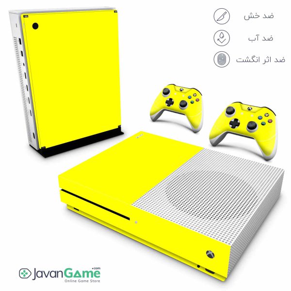 اسکین Xbox One S طرح Yellow